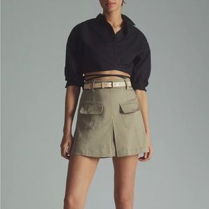 Anthropologie Utility Skirt